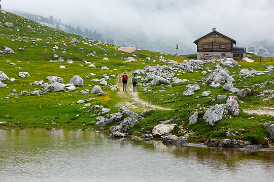 Wanderung Lagazuoi Alta Badia